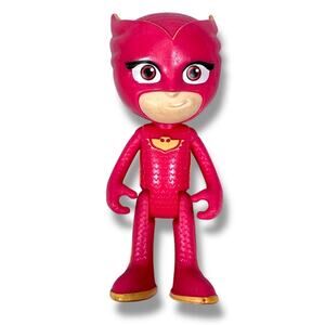 Frog Box PJ Masks Superhero Owlette Action Figure Toy 3.5" tall Pink Collectible